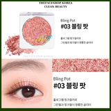  Phấn mắt The Face Shop Fmgt Metallic Cube Eyeshadow 3.2g 