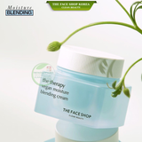  Kem Dưỡng Bổ Sung Độ Ẩm Cấp Nước Làm Dịu Da Thuần Chay THEFACESHOP The Therapy Vegan Moisture Blending Cream 60ml 
