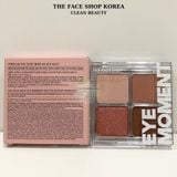  Bảng Phấn Mắt 4 ô TheFaceshop Eye Moment Palette 