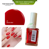  Sơn móng Cao cấp Dễ sơn Nhanh khô Màu sắc bền đẹp THE FACE SHOP fmgt easy gel NAIL POLISH 10ml 