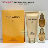  [Hàng Công Ty] Bộ Sữa rửa mặt bọt mịn sạch sâu và dưỡng ẩm THE WHOO Gongjinhyang Clarifying Cleansing Foam 180ml 