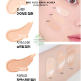  Phấn nước căng bóng da Cải thiện nhăn Hàn Quốc Thuần chay THE FACE SHOP Ink Lasting Cushion Mesh Glow Cushion SPF35 PA++ 12g 