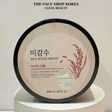  Kem Massage THE FACE SHOP Làm Sáng Da Rice Water Bright Facial Massage Cream 200ml 