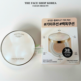  Phấn nước Che khuyết điểm Dưỡng da The Face Shop Gold Collagen Mela Ampoule Cushion SPF50+ PA+++ 13g 