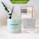  Nước hoa hồng se khít lỗ chân lông The Face Shop dạng miếng bông Clean Beauty Tea Tree Pore Toner Pads 150ml 