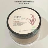  Kem Massage THE FACE SHOP Làm Sáng Da Rice Water Bright Facial Massage Cream 200ml 