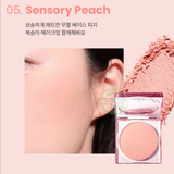  Phấn má hồng bắt sáng The Face Shop fmgt Veil Glow Blusher 5g rạng rỡ bền tông nhẹ mịn 