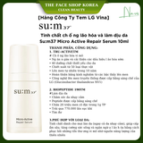  Tinh Chất Ngăn Ngừa Lão Hóa Sớm Sum37 Micro Active Repair Serum 10ml 