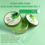  Gel dưỡng đa năng chiết xuất lô hội TheFaceShop JEJU ALOE FRESH SOOTHING GEL Dung Tích 300ml 