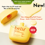  Kem Chống nắng dạng lỏng chiết xuất VITAMIN sáng da Belif Super Drops - Multi Vitamin Sunquid (SPF 50+, PA++++) 50ml 