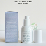  Tinh chất dưỡng trắng da chông lão hóa mờ nám đốm nâu THEFACESHOP WHITE SEED BRIGHTENING SERUM 50ml 