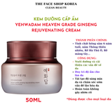  Kem dưỡng cấp ẩm chống lão hóa da THEFACESHOP Yehwadam Heaven Grade Ginseng Rejuvenating Cream 50ml 