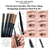  [Best Seller] Chì kẻ mày hai đầu TheFaceShop Designing Eyebrow Pencil 0.3G 