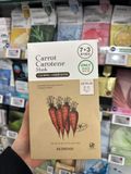  Mặt nạ cà rốt dưỡng ẩm & làm dịu da bị kích ứng SKINFOOD Carrot Carotene Sheet Mask 10ea 