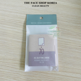  Giấy thấm hút dầu THEFACESHOP OIL BLOTTING LINENS 