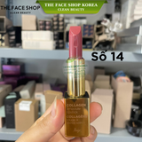  Son thỏi lâu trôi mềm mịn môi TheFaceShop Collagen Ampoule Lipstick 3.5G 