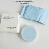  Kem chống nắng dạng nén Chống lão hóa THE FACE SHOP The Therapy Vegan Moisture Blending Sun Pact Refill Set SPF50+PA++++ 