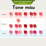  Son thỏi lì mịn Hàn Quốc The Face Shop fmgt NEW BOLD VELVET LIPSTICK 3.5g 