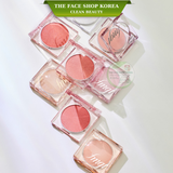  Phấn má hồng bắt sáng The Face Shop fmgt Veil Glow Blusher 5g rạng rỡ bền tông nhẹ mịn 