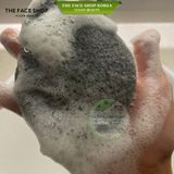  Bông rửa mặt bọt biển làm sạch sâu da mặt sợi mềm mại khử khuẩn Charcoal & Konjac Cleansing Puff The Face Shop 