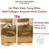  Phấn nước trang điểm dưỡng da The Face Shop fmgt Gold Collagen Ampoule Mesh Cushion SPF50+ PA+++ 13g 