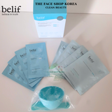  [Hàng Công Ty] Mặt nạ thạch làm dịu và hỗ trợ dưỡng sáng belif Aqua Bomb Frozen Modeling Mask 