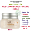  Kem dưỡng ẩm làm sáng da chiết xuất từ gạo TheFaceShop Rice Ceramide Moisturizing Cream 50ml 