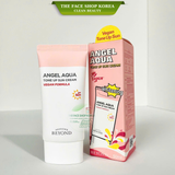  Kem chống nắng Phổ Rộng nâng tone trắng hồng lâu trôi cấp ẩm Beyond Angel Aqua Tone-up Sun cream 50ml 