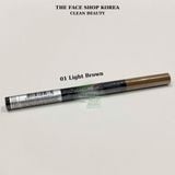  [Best Seller] Chì kẻ mày hai đầu TheFaceShop Designing Eyebrow Pencil 0.3G 