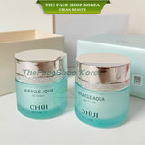  [Hàng Công Ty] Bộ kem dưỡng cấp nước dưỡng ẩm da sáng toàn diên O HUI Miracle Aqua Gel Cream 50ml + 50ml 