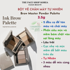  Bột kẻ chân mày 3 màu The Face Shop Brow Master Powder Palette 4.5g 
