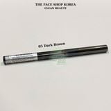  [Best Seller] Chì kẻ mày hai đầu TheFaceShop Designing Eyebrow Pencil 0.3G 