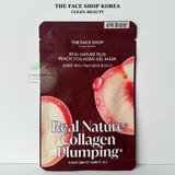  Mặt nạ Gel Real Nature Plus Peach Collagen Gel Mask 20ml 
