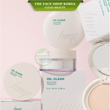  Phấn phủ dạng nén trong suốt kiểm soát nhờn The Face Shop cho da dầu hỗn hợp fmgt Oil Control Water Blotting Compact 8g 
