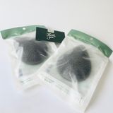  Bông rửa mặt bọt biển làm sạch sâu da mặt sợi mềm mại khử khuẩn Charcoal & Konjac Cleansing Puff The Face Shop 