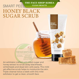  Tẩy tế bào chết đường đen dành cho da dầu da hổn hợp THEFACESHOP HONEY BLACK SUGAR SCRUB 120ML 