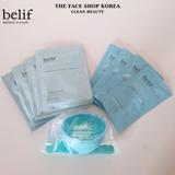  [Hàng Công Ty] Mặt nạ thạch làm dịu và hỗ trợ dưỡng sáng belif Aqua Bomb Frozen Modeling Mask 