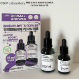  [Hàng Công Ty] Combo 1+1 Tinh chất PDRN căng bóng sáng da hỗ trợ tái sinh CNP Derma Answer Active Boost Ampule 30ml +15ml 