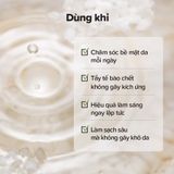  Sữa Rửa Mặt Có Hạt Gạo Làm Trắng Da Và Tẩy Da Chết Skinfood Rice Daily Brightening Scrub Foam 150Ml 