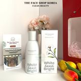  Nước hoa hồng trắng da dưỡng ẩm se khít lỗ chân lông The Face Shop White Seed Brightening Toner 160ml 