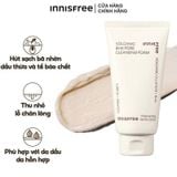  Sữa rửa mặt se khít lỗ chân lông và giảm dầu nhờn Innisfree Volcanic Pore BHA Cleansing Foam 130g 