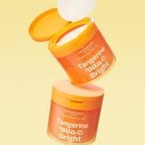  Toner Pad dưỡng ẩm Làm Sáng da Mờ thâm THE FACE SHOP Brightening Toner Pad Tangerine Vita C Bright 180ml 