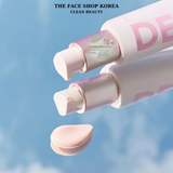  Kem chống nắng Nâng tông Căng bóng khỏe mịn da THE FACE SHOP Dewy Lasting Tone Up Sun Cream SPF50+ PA+++ 35ml 