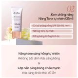  [SET 3 Tuýt] Kem chống nắng nâng tông da Waterfull Tone-up Sun Cream SPF 50+ PA ++++ 50ml 