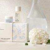  Bộ Kem Dưỡng Cấp Nước Làm Dịu Da Cho Da Dầu Thuần Chay THEFACESHOP The Therapy Vegan Moisture Blending Cream Special Set 