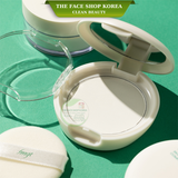  Phấn phủ dạng nén trong suốt kiểm soát nhờn The Face Shop cho da dầu hỗn hợp fmgt Oil Control Water Blotting Compact 8g 