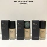  Kem nền đa năng lâu trôi che khuyết điểm dưỡng ẩm TheFaceShop Ink Lasting Foundation Slim Fit Ex SPF30 PA++ 