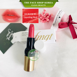  Son thỏi màu sắc đa dạng Căng bóng đẹp tự nhiên Hàn Quốc The Face Shop fmgt NEW BOLD SHEER GLOW LIPSTICK 3.5g 