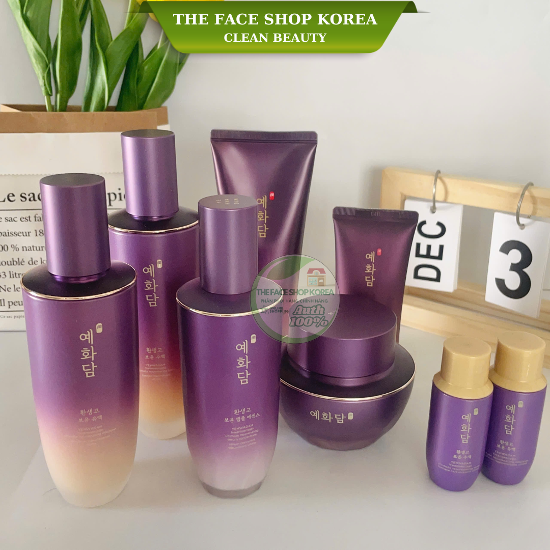  Bộ Dưỡng Trẻ Hóa Da YEHWADAM HWANSAENGGO ULTIMATE REJUVENATING SET 