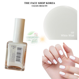  Sơn móng Cao cấp Dễ sơn Nhanh khô Màu sắc bền đẹp THE FACE SHOP fmgt easy gel NAIL POLISH 10ml 